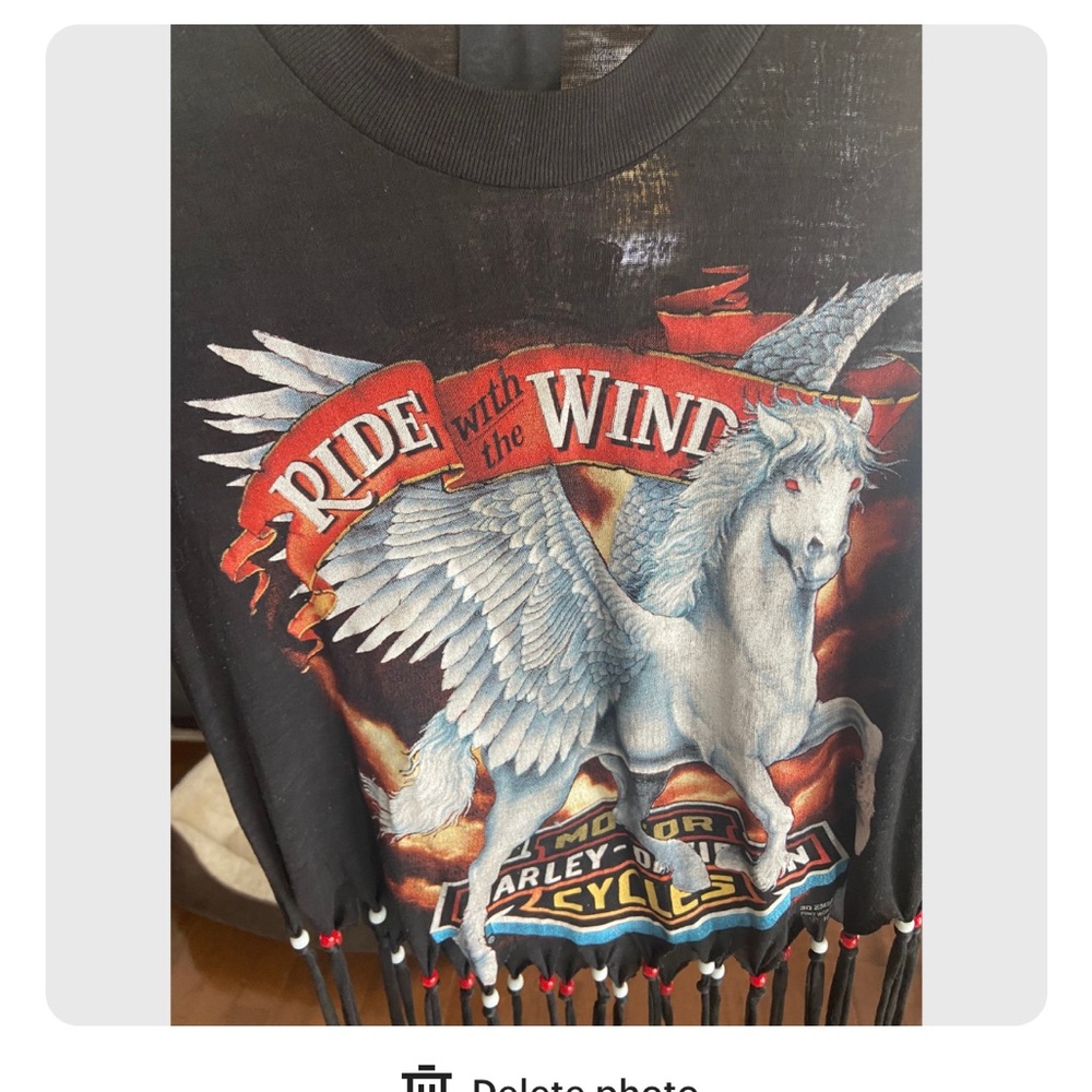 Harley-Davidson Black Short Sleeve Tee